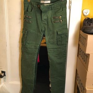 biker skinny jeans